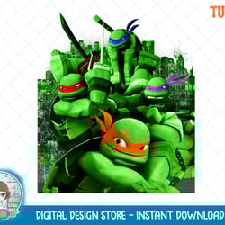 teenage mutant ninja turtles mean green action graphic tee.png