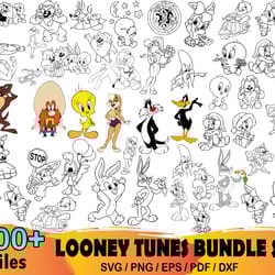 100 looney tunes bundle svg, looney tunes svg, baby looney svg, looney tunes svg, baby looney svg, taz svg, daffy svg