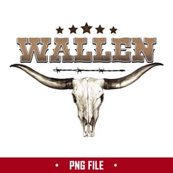 wallen bull skull leopard png, bull skull png, country western png digital file
