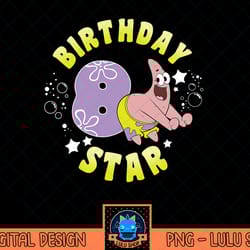 nickelodeon spongebob squarepants patrick star 8th birthday t-shirt.png