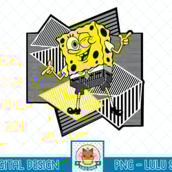spongebob squarepants geometric squarepants t-shirt.png