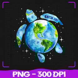 earth day 2023 png, restore earth sea turtle art, sublimation, png files, sublimation png, png, digital download