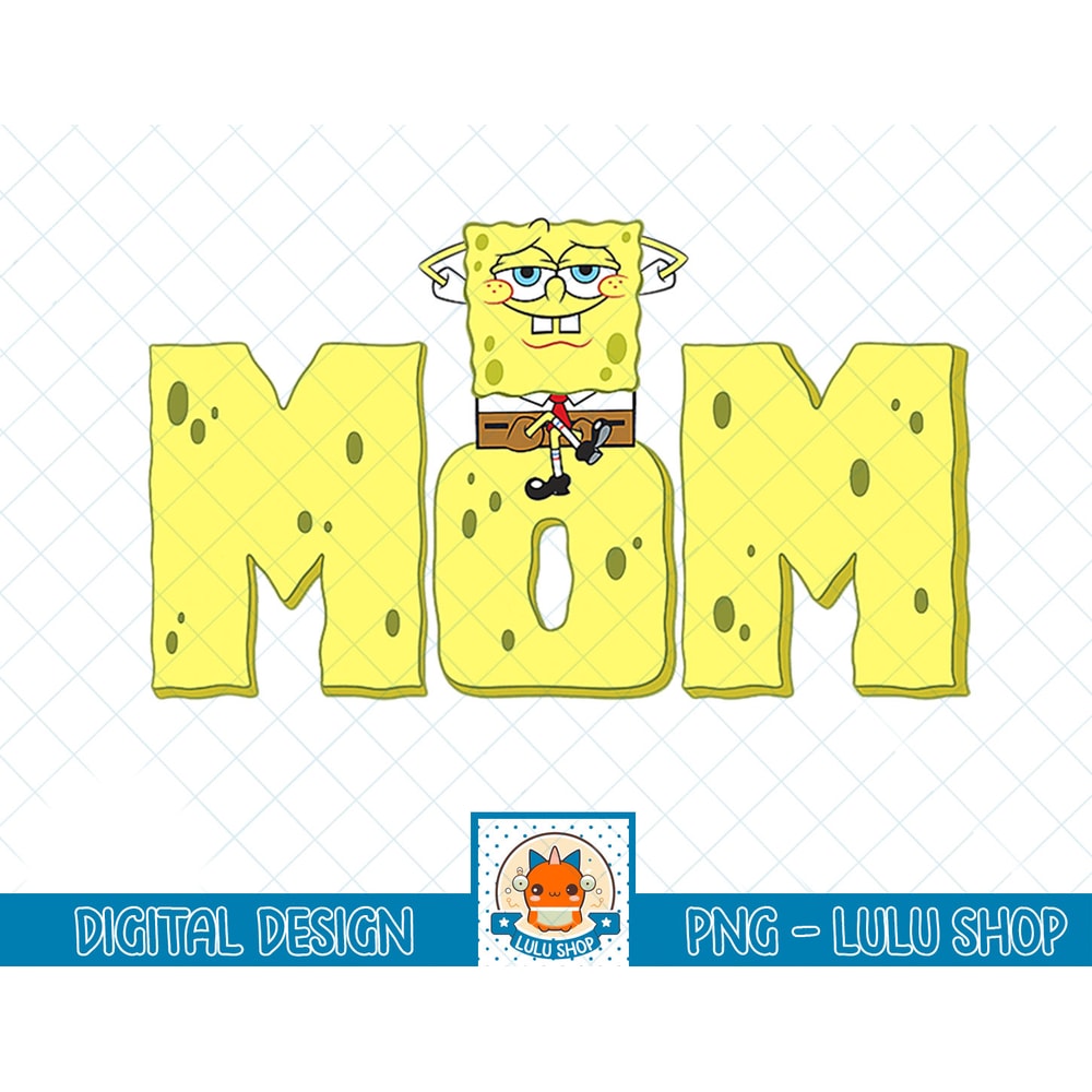 SpongeBob SquarePants Sponge Mom T-Shirt copy.jpg