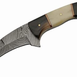 karambat hunting knife, knife with sheath, fixed blade camping knife, bowie knife, handmade knives, gifts for men