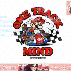 nintendo mario kart one track mind graphic png sublimation design, digital design