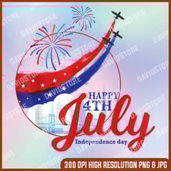 happy 4th of july american flag fireworks patriotic 4th of july, memorial day, american flag, independence day png file