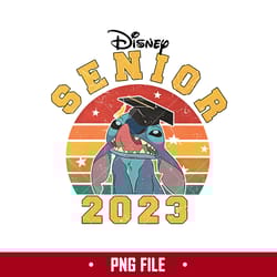 disney senior 2023 png, stitch senior png, disney png digital file