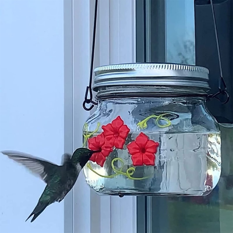 beautifulmasonjarhummingbirdfeederwiththreeports4.png
