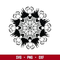 disney mickey minnie mandala svg, mickey and minnie svg, disney svg, png eps digital file