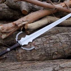 battle-ready beauty: geralt of rivia's feline & griffin swords - engraved treasures of the legendary witcher