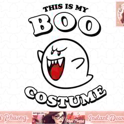 super mario this is my boo costume png png susuper mario this is my boo costume png sublblimation design, digital design