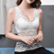 Long Lace Beauty Back Undershirt White