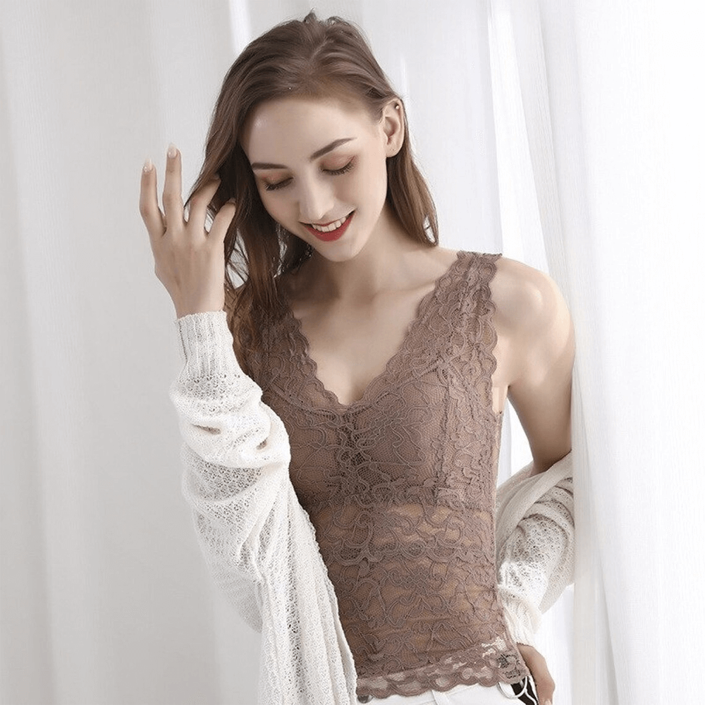 Long Lace Beauty Back Undershirt 2