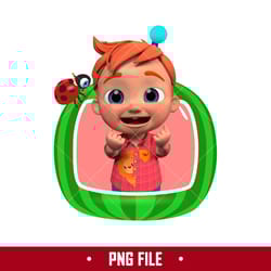 nico cocomelon png, cocomelon kid png, cocomelon png digital file