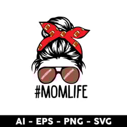 mom life svg, mom messy bun svg, momlife svg, mother's day svg, png dxf eps digital file - digital file