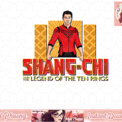 marvel shang-chi and the legend of the ten rings fearless t-shirt copy png sublimate