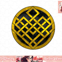 marvel shang-chi and the legend of the ten rings gold icon t-shirt copy png sublimate