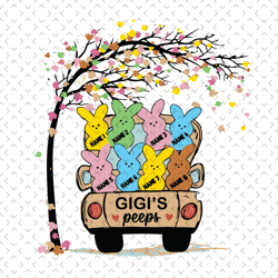 gigis peeps easter day svg, easter svg, gigis peeps svg, easter gigi svg, grandmas peeps svg, easter grandchild svg, eas