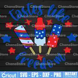 rocket popsicle svg | 4th of july svg | patriotic popsicle | sweet land of liberty | tastes like freedom png
