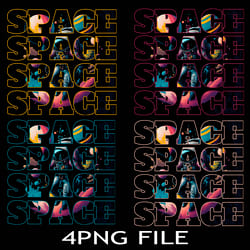 space space space space inscription astronaut with balloons in space png download digital sublimation files