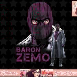marvel the falcon and the winter soldier baron zemo collage t-shirt copy png sublimate