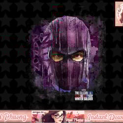 marvel the falcon and the winter soldier baron zemo paint t-shirt copy png sublimate