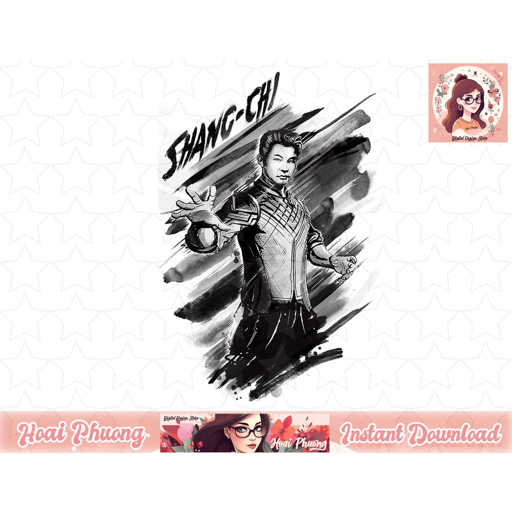 Shang-Chi and the Legend of the Ten Rings Brush Strokes T-Shirt copy.jpg