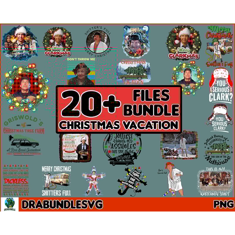 20 Christmas Vacation, Sublimation Design, PNG, Digital Download, Shitters-full PNG, Cousin Eddie, Griswold, Laser Cut, Hallmark Movie Instant Download.jpg