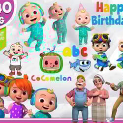 336 files cocomelon svg,cocomelon bundle svg