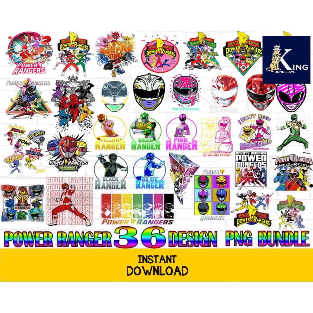 Power Rangers png Bundle , 36 desgin power rangers , Printable Digital Graphics , submilation design.jpg