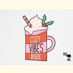 hand drawn christmas png cozy vibes