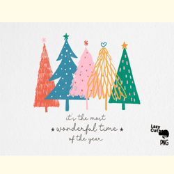 hand drawn christmas tree png