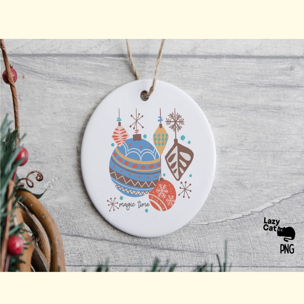 Hand Drawn Winter PNG Balls Magic Time_ 5.png