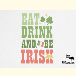 st. patrick's day svg irish quote