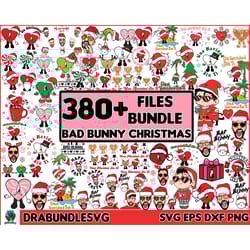 380 bad bunny christmas svg bundle, un navidad sin ti, un verano sin ti, bad bunny svg, baby benito, bad bunny xmas, dig