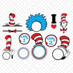 cat in the hat svg bundle, dr seuss svg, cat in the hat svg, thing 1 thing 2 svg, dr seuss quotes, dr seuss book svg, dr