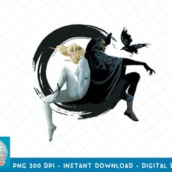 marvel cloak & dagger crescent moon graphic t-shirt t-shirt copy png sublimate