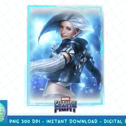 marvel future fight luna snow card graphic t-shirt t-shirt copy png sublimate