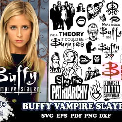 200 buffy vampire slayer, trending svg, buffy bundle svg