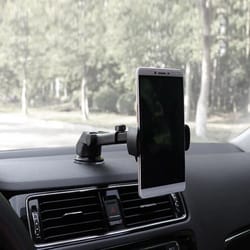 rotatable dashboard phone mount | retractable car phone holder | universal rotatable car dashboard holder mount