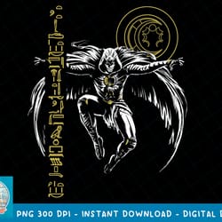 marvel moon knight action glyph poster t-shirt copy png sublimate