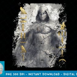 marvel moon knight bright glyphs poster t-shirt copy png sublimate