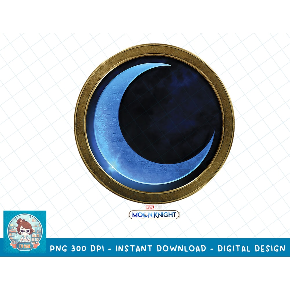 Marvel Moon Knight Crescent Moon Icon Original T-Shirt copy.jpg