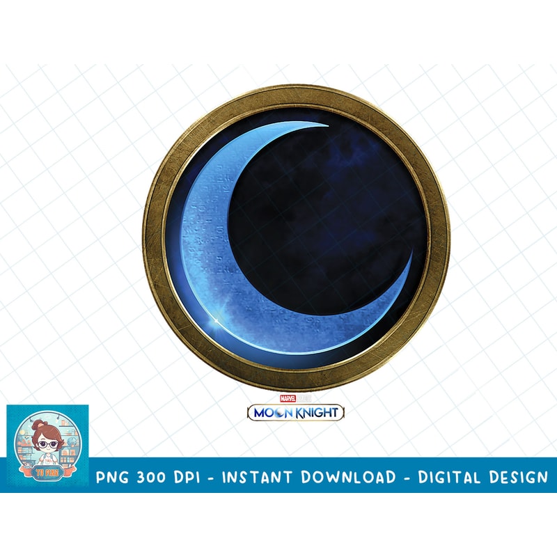 Marvel Moon Knight Crescent Moon Icon Original T-Shirt copy.jpg