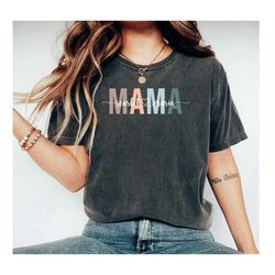 Custom Mama Shirt, Mom Shirt With Names, Personalized Mama T-shirt, Mother's Day Shirt, Mama With Children Names Tee, Cu