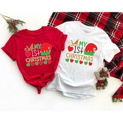 My First Christmas Shirt, Baby Christmas Shirt, First Christmas Celebration Shirt, Christmas Gift, Christmas Day Shirt,