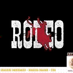 rodeo bull riding cowboy western vintage bull rider gift png