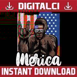 bigfoot 4th of july american flag independence day asl 4th of july, memorial day, american flag, independence day png fi