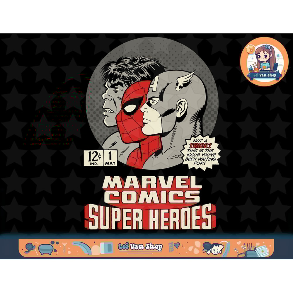 Marvel Comics Super Heroes Retro Comic T-Shirt copy.jpg
