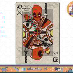 marvel deadpool playing card taco fight graphic t-shirt t-shirt.pngmarvel deadpool playing card taco fight graphic t-shi